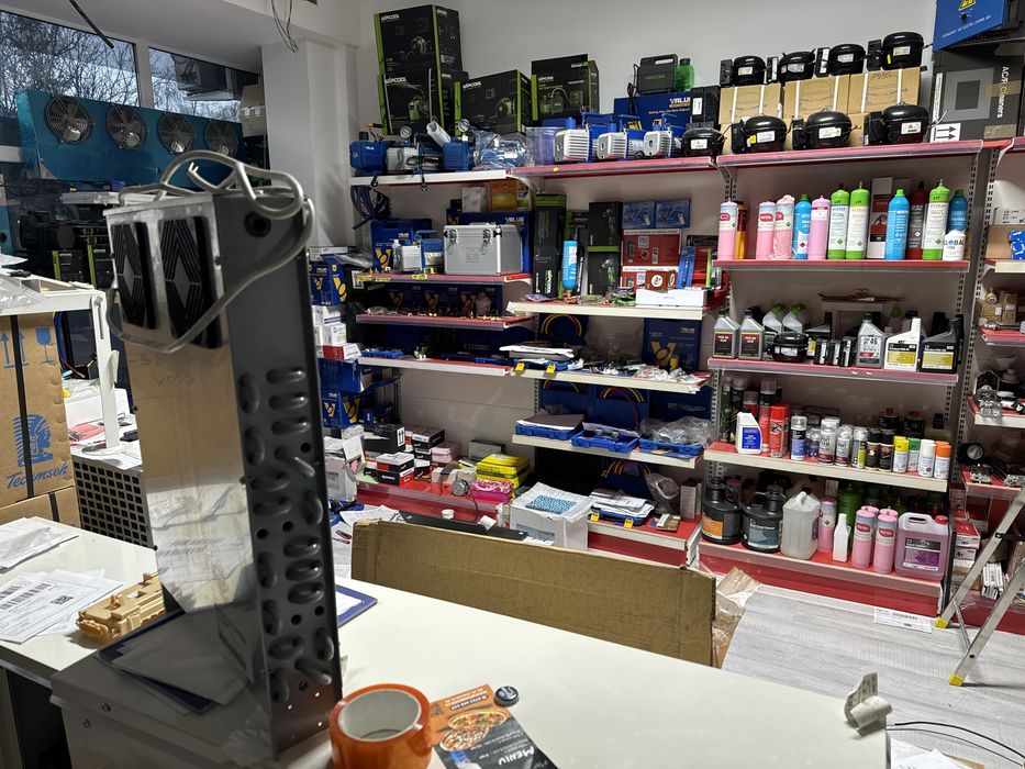 Vaporizator suflanta rivacold masa rere inox rm80/420 nou vitrina frig