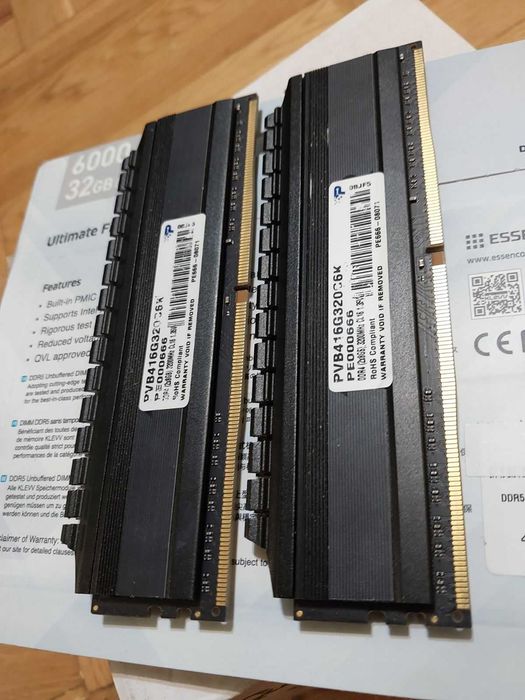 16GB 3600Mhz, 3200Mhz, CL16, DDR4 - Corsair, Thermaltake, Patriot