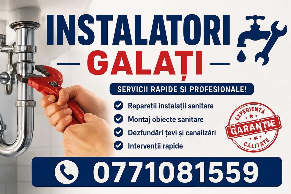 Instalatori Galați Non Stop