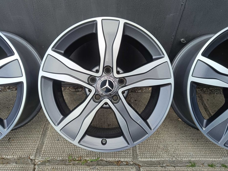 ОРИГИНАЛНИ джанти 17 ' цола 5x112 MERCEDES C KLASSE W205 / МЕРЦЕДЕС 7J ET48,5