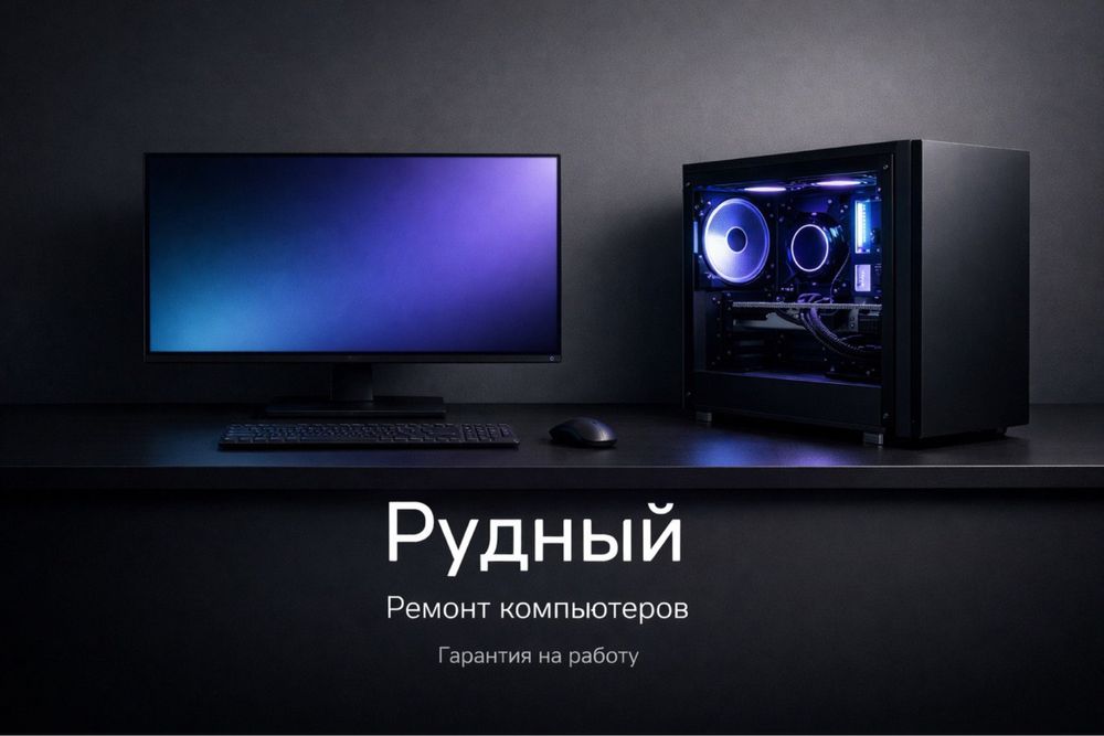 Ремонт компьютеров в Рудном | Установка Windows | Сборка ПК | Гарантия