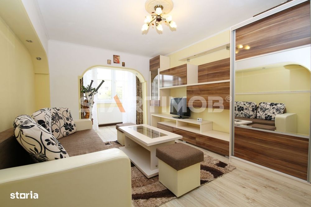 Apartament mobilat doua camere cu parcare Calea Bucuresti
