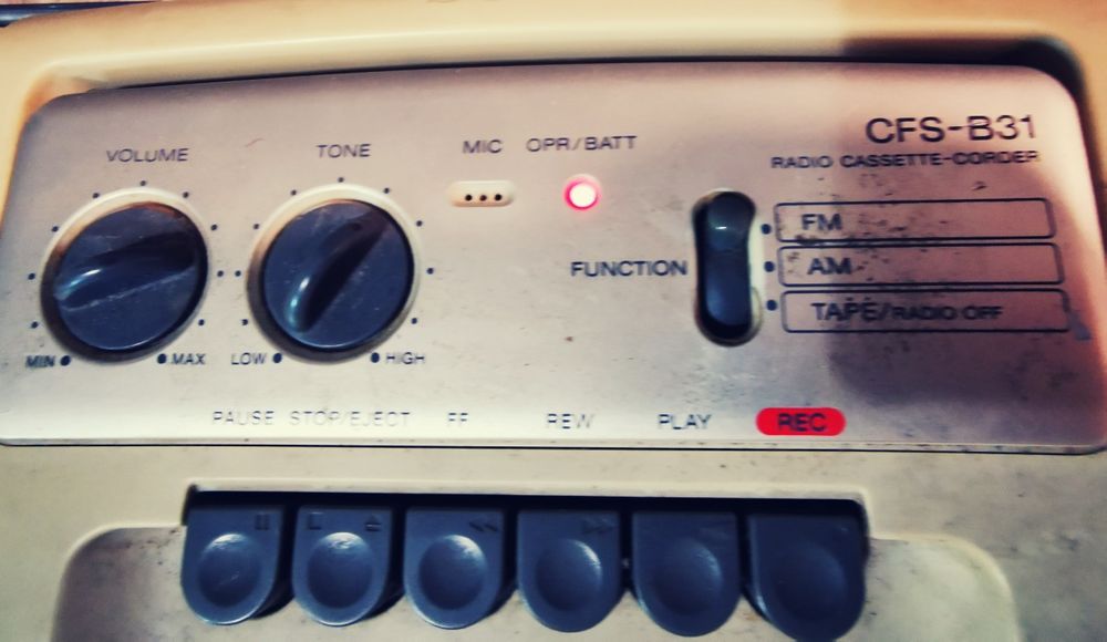 Radio casetofon boombox Sony retro vintage de colecție  anii 90