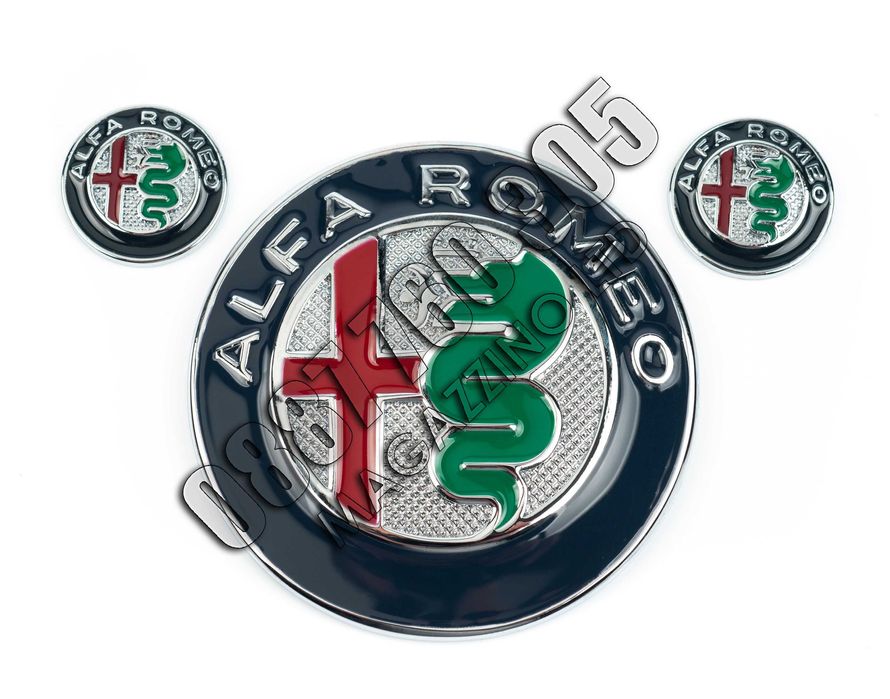 Емблема Alfa Romeo Stelvio Giulia за централна конзола джойстик