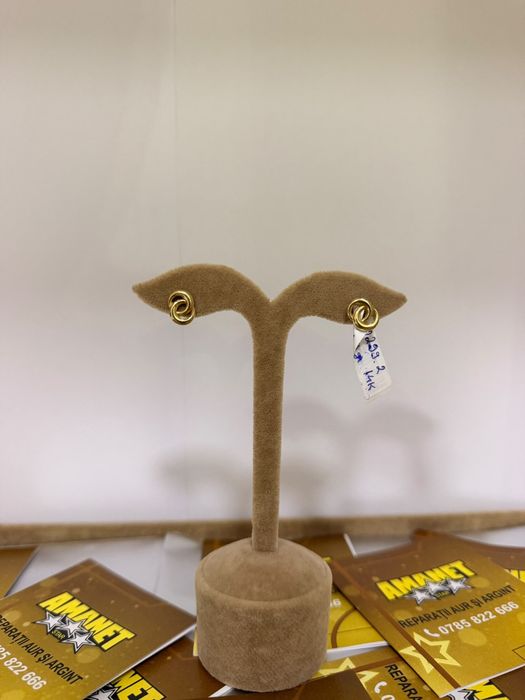 Cercei aur 14k 1,09gr (ctg)
