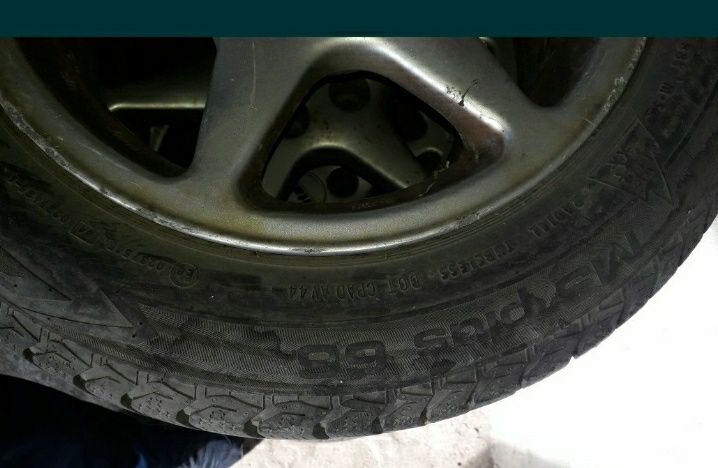 jante BMW in 5x110 cu tot cu cauciucuri M+S