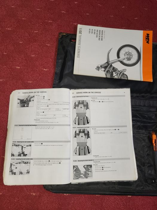 Manual de întreținere KTM sxf/excf 350 2017, KTM  125-300 2011 2t
