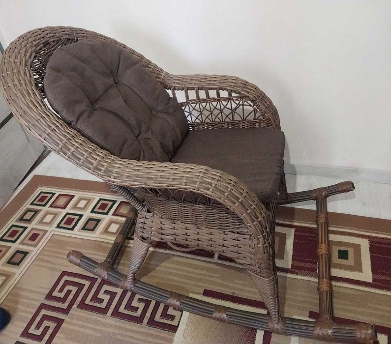 Кресло качалка металлический  положения: идеальная Идеал ҳолатда