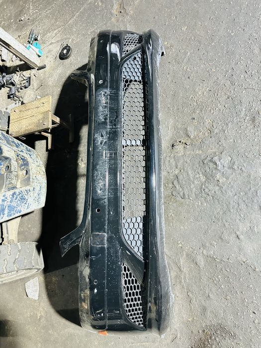 W221 передний бампер до рестайлинг АМГ авторазбор бу запчасть мерседес