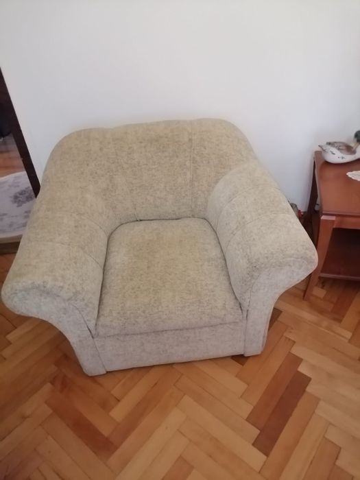 Ъглов Диван и Фотьойл