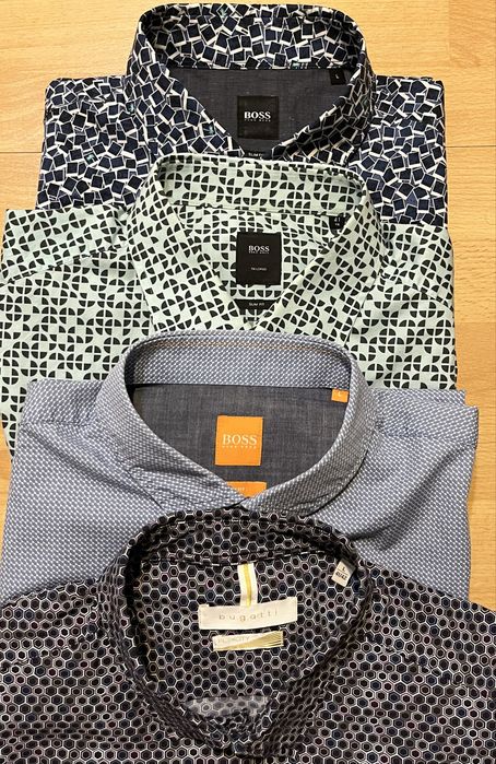 Рубашки Hugo Boss. Bugatti мужские