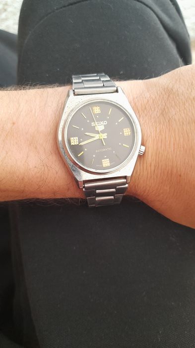 ceas seiko 5 automatic casual brățară otel inoxidabil