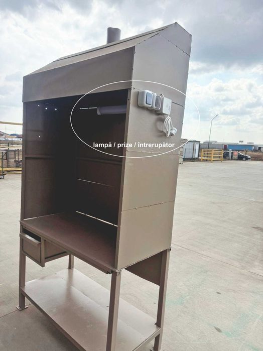 Banc de lucru / sudura profesional, dimensiuni 1200mm / 560 mm / 2270 mm