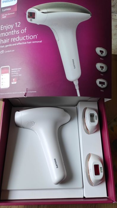 Фотоепилатор Philips Lumea SC1998 неупотребяван, в гаранция до 2029 г