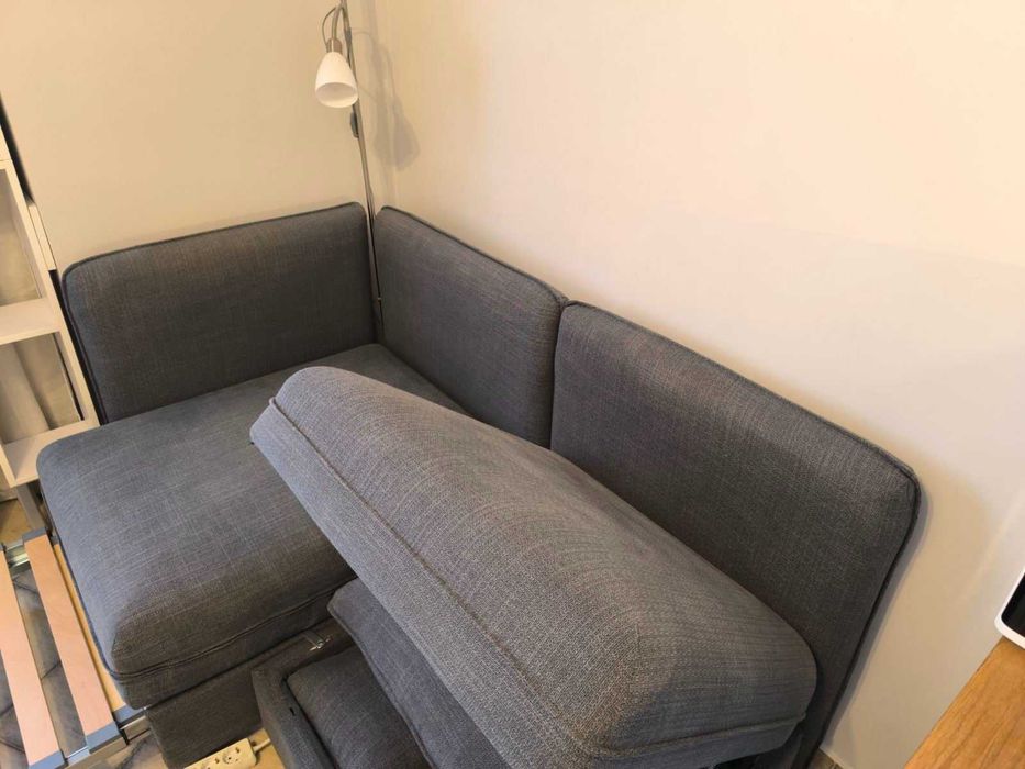 Модулен ъглов диван,опция сън,сваляеми калъфи