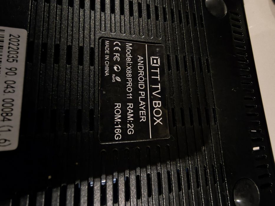 Media player X88Pro Android 10 Pro V11