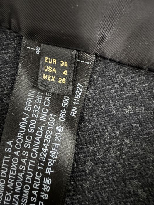 Massimo dutti шерстяной костюм