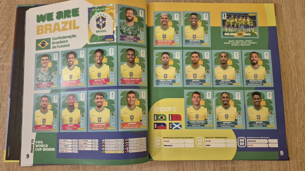 НАМАЛЕНИЕ! 100% попълнен колекционерски албум - твърди корици - Панини - Panini World Cup 2026 - 980 стикера + всички Кока Кола стикери!
