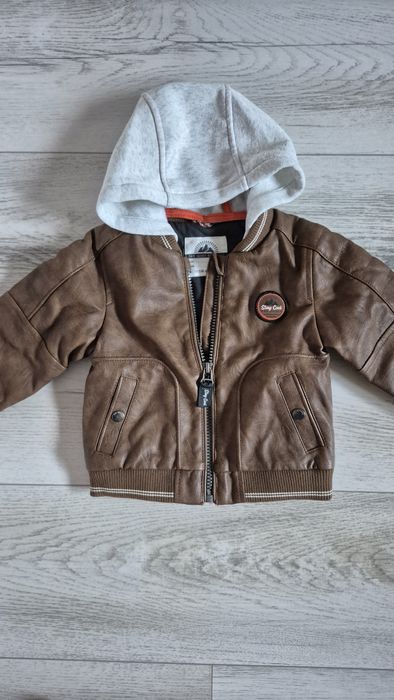 Geaca piele baietei, marimea 80