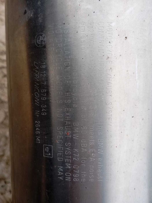 Evacuare Akrapovic Slip-On BMW F650GS / F800GS