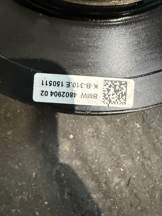 Демпферна шайба bmw m2 f87 m3 f80 m4 f82 бмв м2 ф87 м3 ф80 м4 ф82