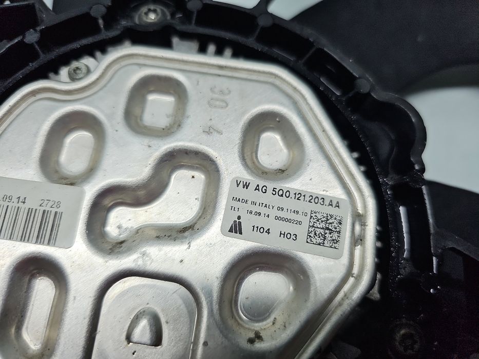 Electroventilator AUDI A3 (8VS) [Fabr 2013-prezent] 5Q0121203AA 1.4 TF