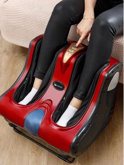 массажор для ног красный