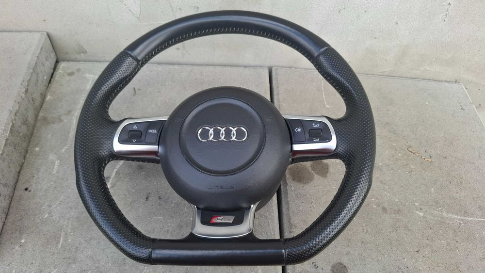 Volan S-Line tesit Audi A4 B6 B7 B8 A6 A8 Q7