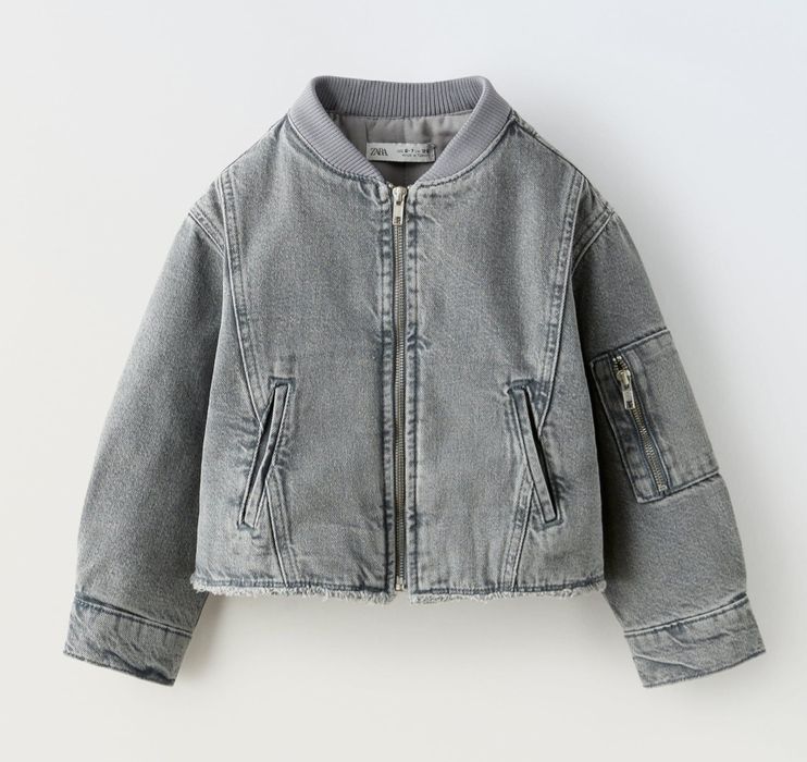Бомбер / куртка джинсовая Zara на девочку