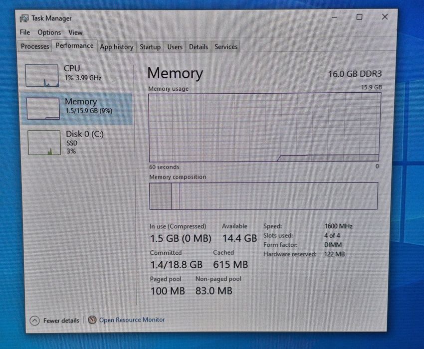 Kit gaming i7 16GB RAM