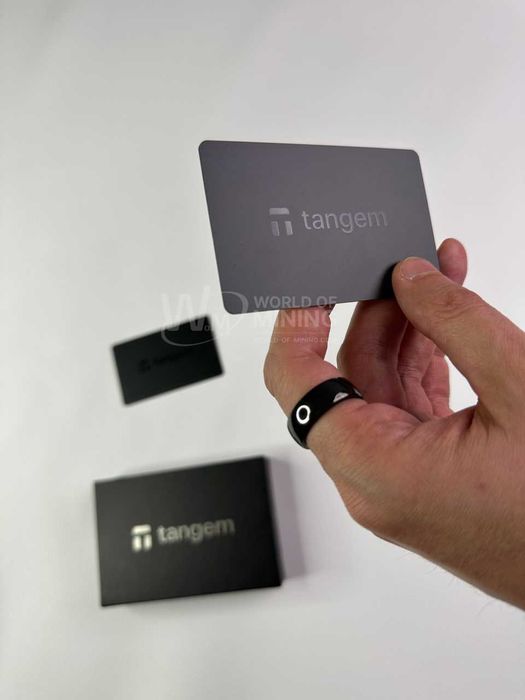 Tangem Ring (кольцо+2 карты Tangem 2.0) Магазин