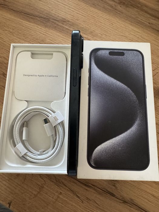 iPhone 15 Pro 128GB като НОВ 95% батерия