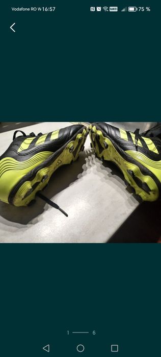 Ghete fotbal crampoane Adidas nr 37