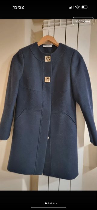 Palton Sentierii lana măr. 38