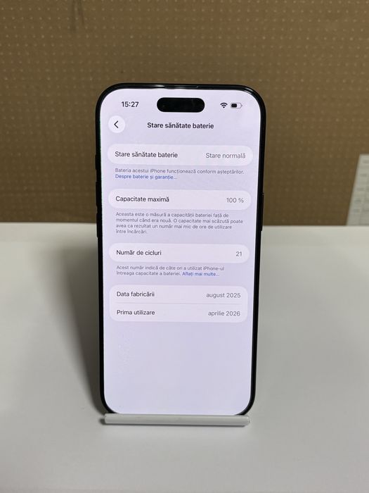 MDM vinde: Iphone Air, 256GB, Space Black.