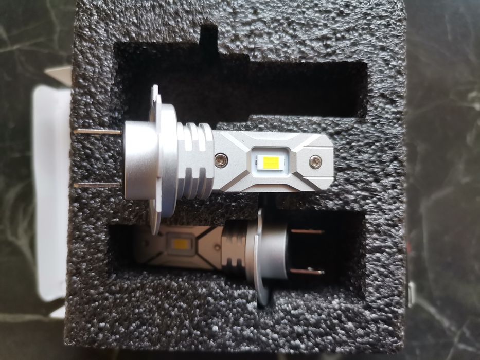 Set becuri led H7 4000k, 120w,16000 lumeni