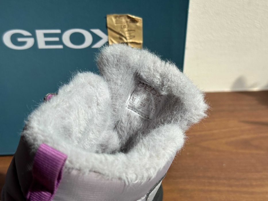 Зимни обувки / ботуши / апрески Geox TREKKYUP в сиво, размер 29