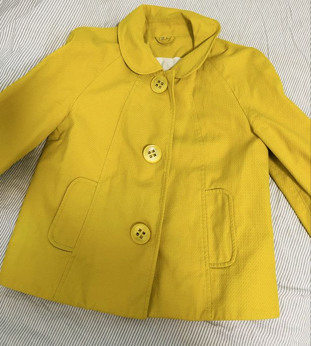 Jacheta-sacou de primavara eleganta din bumbac, xs-s