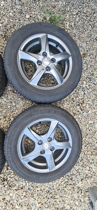 Jante anvelope Semperit M+S 185/65 R15 88T 4x100 Dacia Renault Nissan