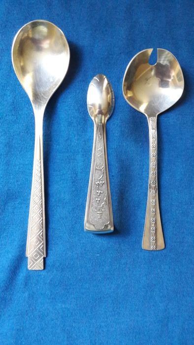 Серебро - столовые приборы