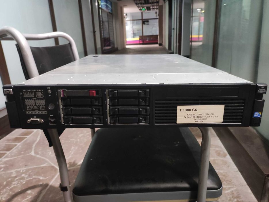Server HP DL 380 G6 - Много добър и запазен !