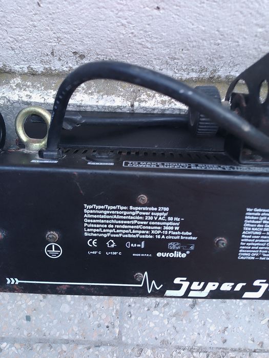 Eurolite Superstrobe 2700 DMX Stroboscop fără lampă