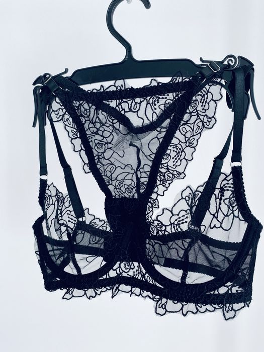 Комплект красиво дамско дантелено бельо нов