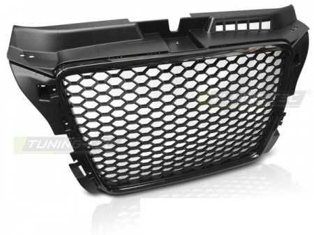 Grila RS look AUDI A3 8P 2008-2012 - finisaj negru lucios