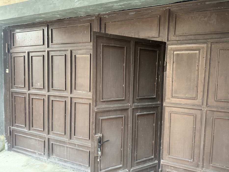 Ворота в хорошом состоянии.