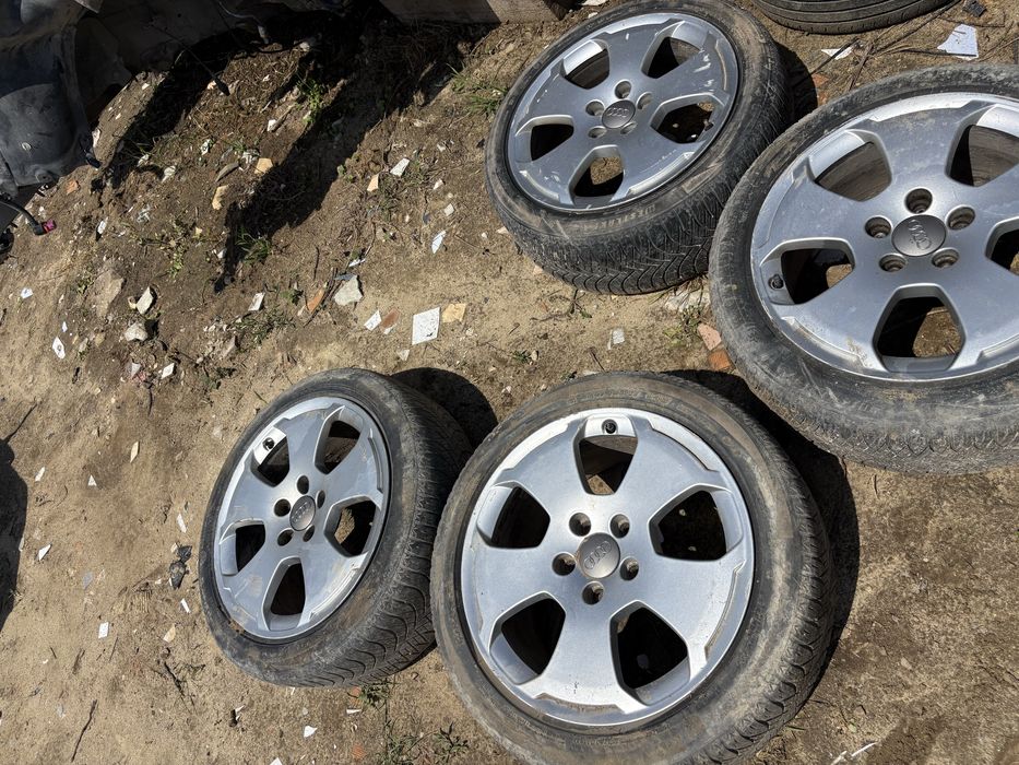 Джанти с гуми  17ки 5х112 57.1