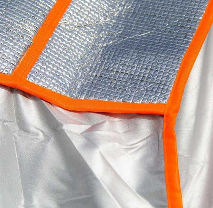 Водоустойчиво покривало против градушка с алуминиево покритие за авто.