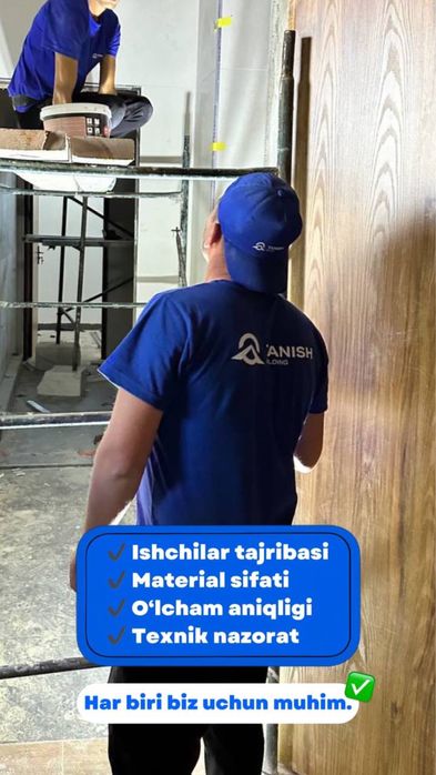 Noldan uy quramiz va ta’mirlaymiz!