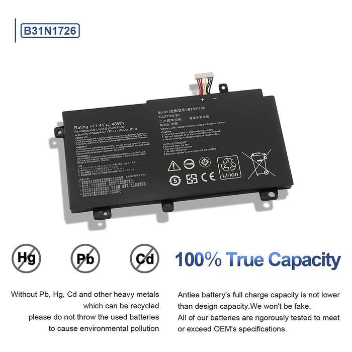 аккумулятор для ноутбука.  Acer vs  Asus  batareyka