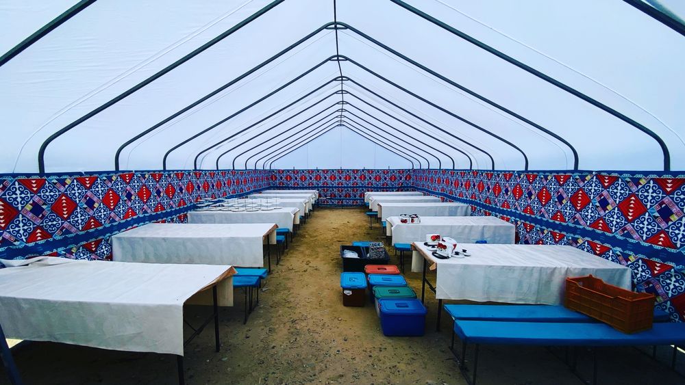 Арендаға палатка беріледі